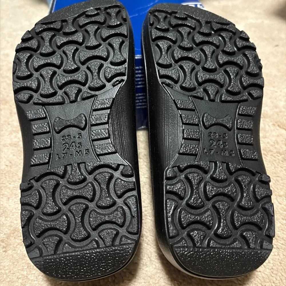 Birkenstock Black Profi-Birki Clogs size 38 - Picture 4 of 7